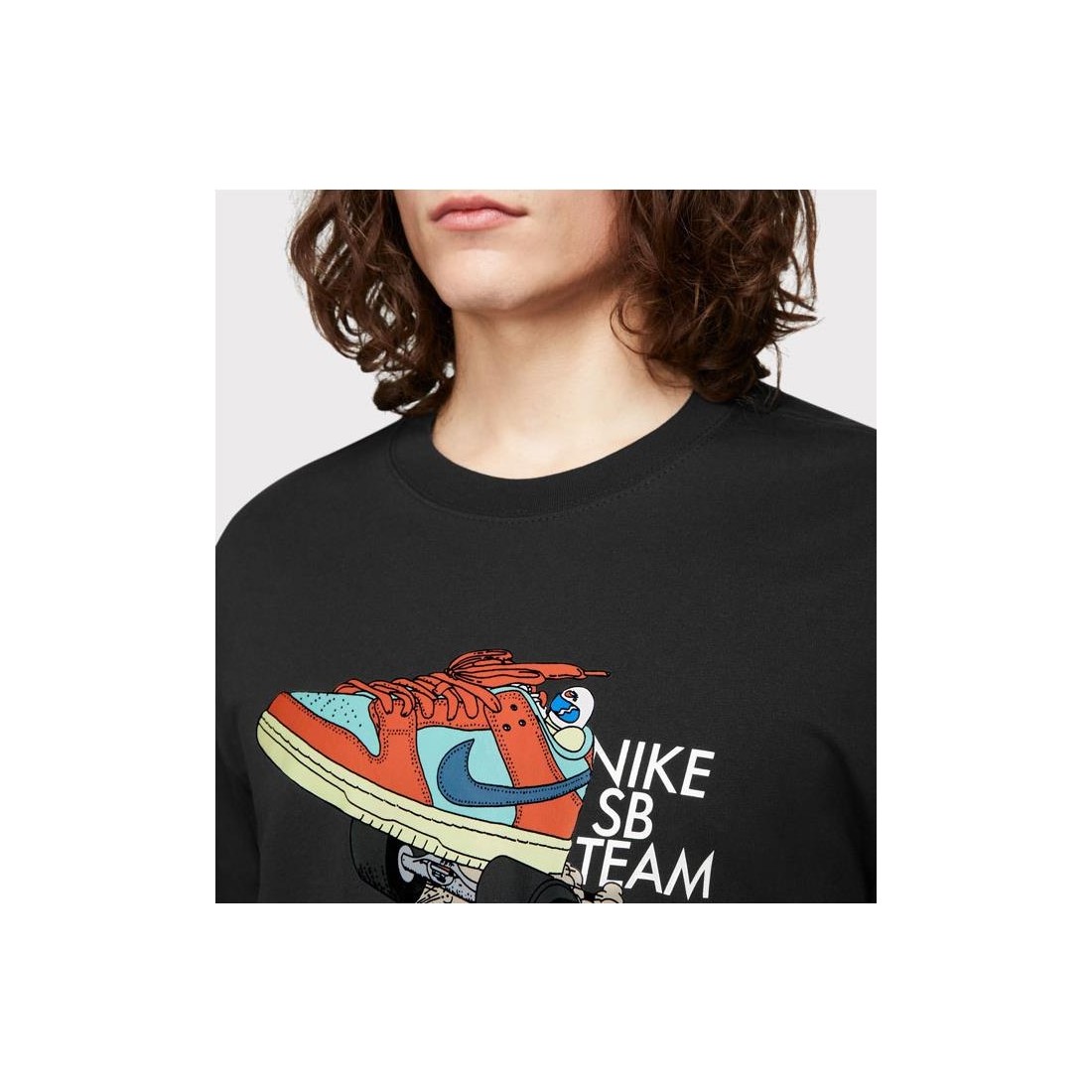 NIKE SB DUNKTEAM TEE NEGRO