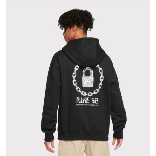 NIKE SB LOCK GFX HOODIE NEGRO