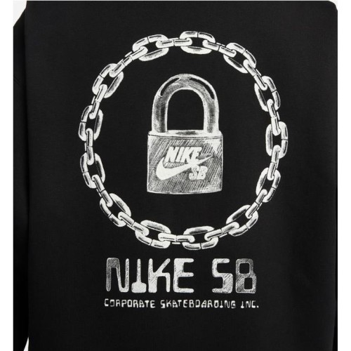 NIKE SB LOCK GFX HOODIE NEGRO