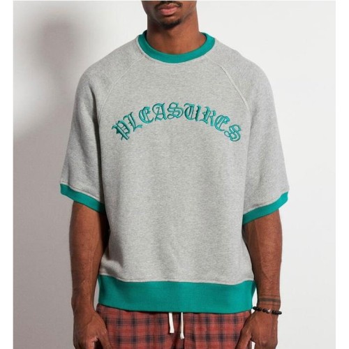 PLEASURES OLD E RINGER SS CREW GRIS