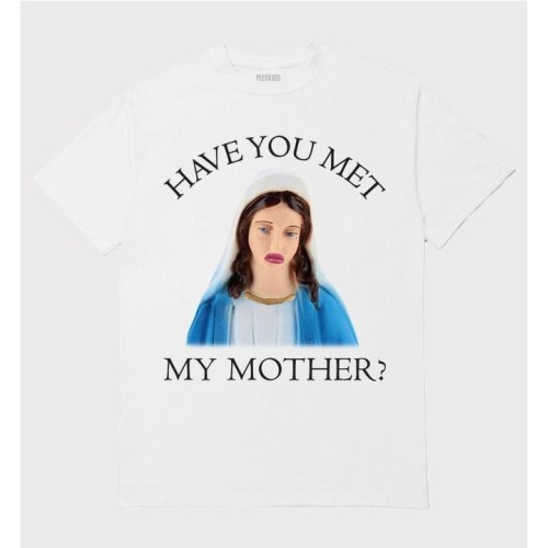 PLEASURES MOTHER TEE BLANCO