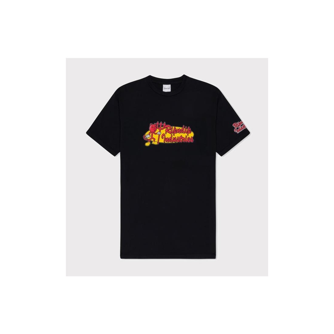 RIPNDIP X WORLD INDUSTRIES TEE NEGRO