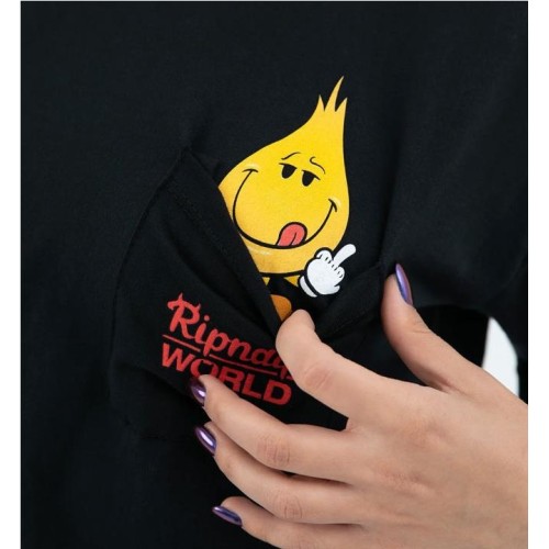 RIPNDIP X WORLD FLAMEBOY PKT NEGRO
