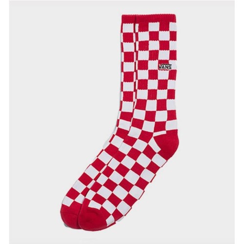VANS CHECKBOARD SOCK ROJO