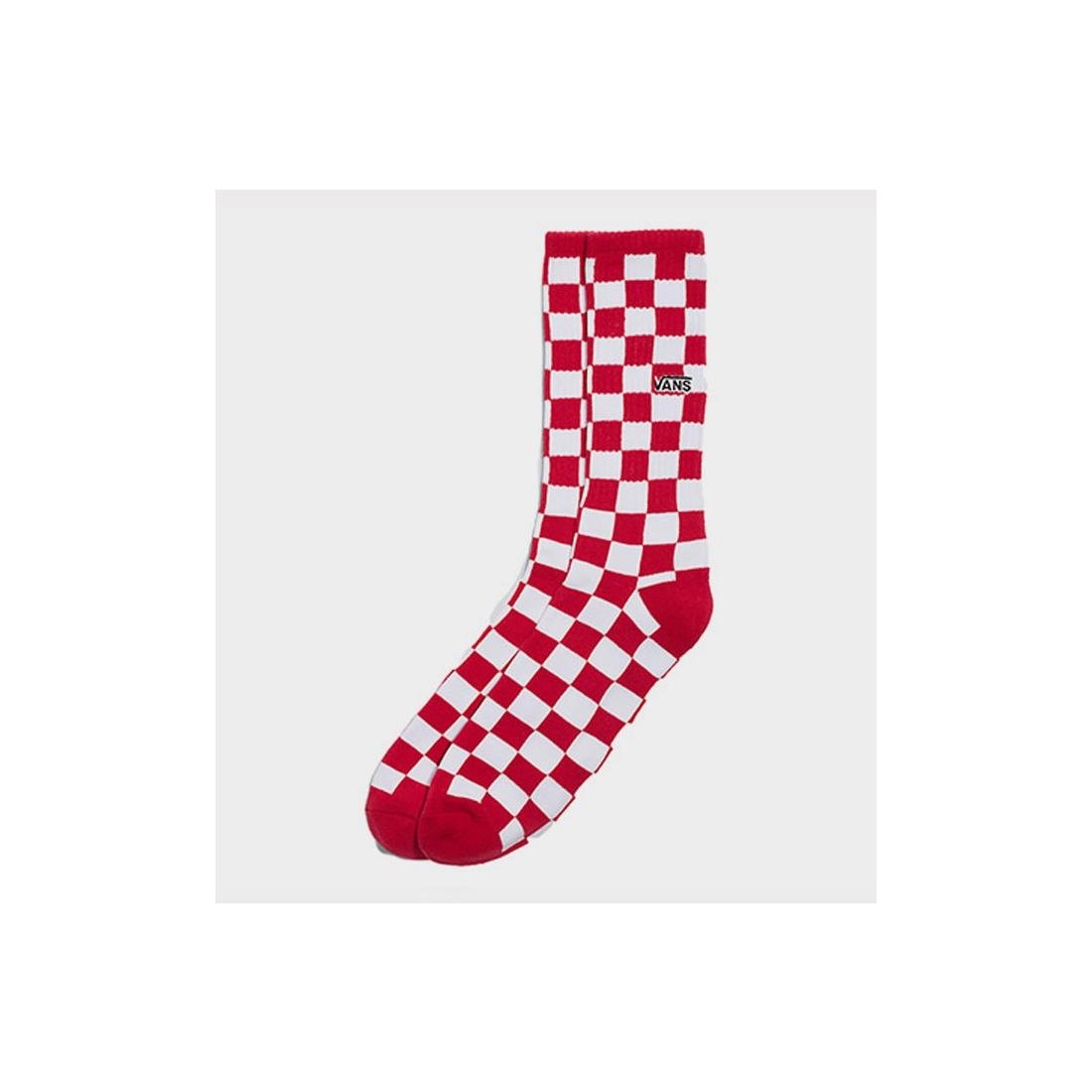 VANS CHECKBOARD SOCK ROJO