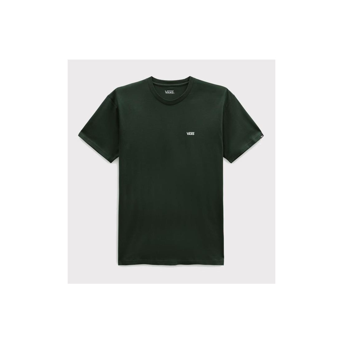 VANS LEFT CHEST LOGO TEE VERDE
