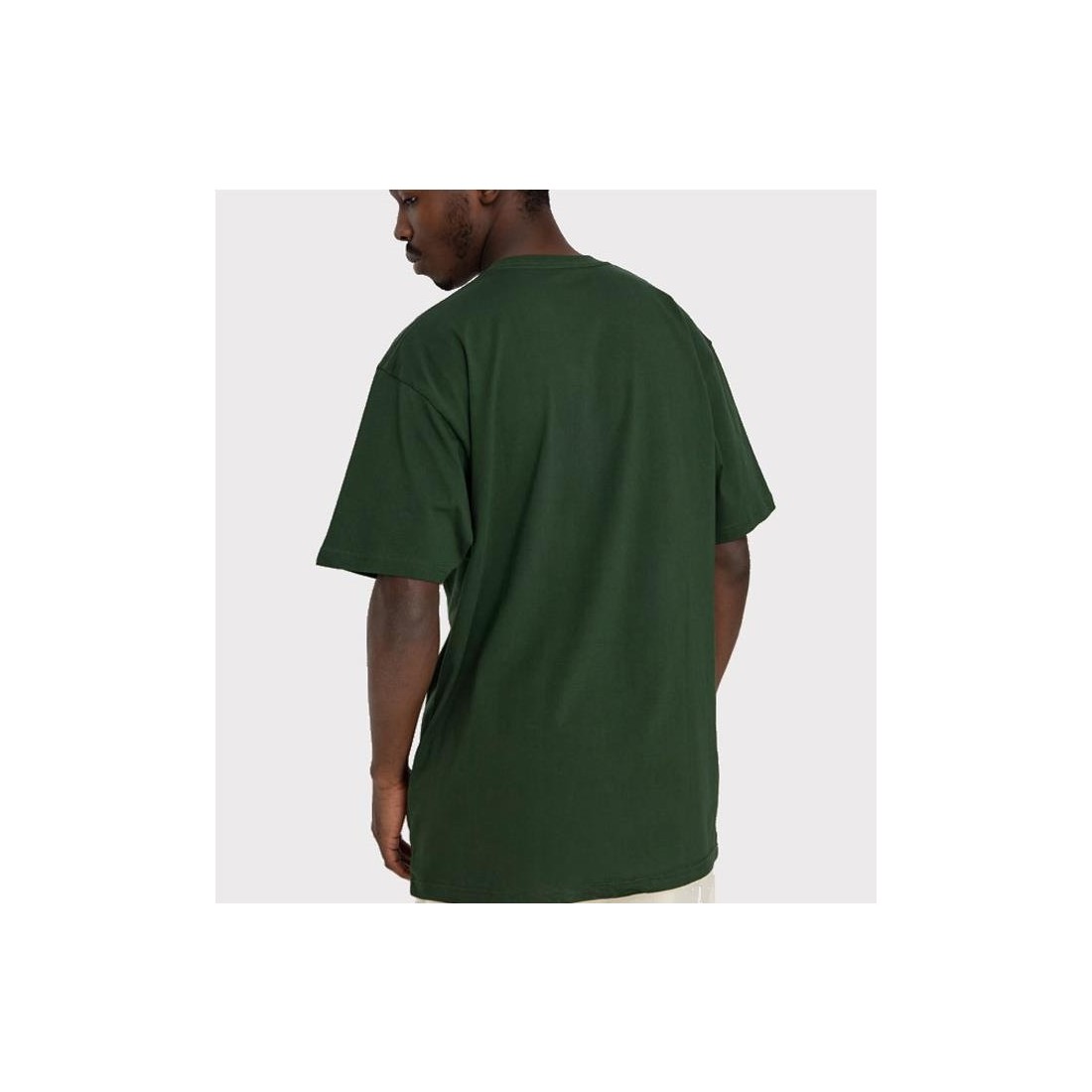 VANS LEFT CHEST LOGO TEE VERDE