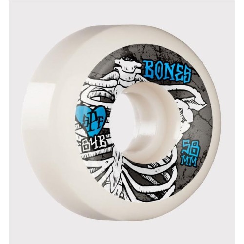 BONES RAPTURE 58MM 84B BLANCO