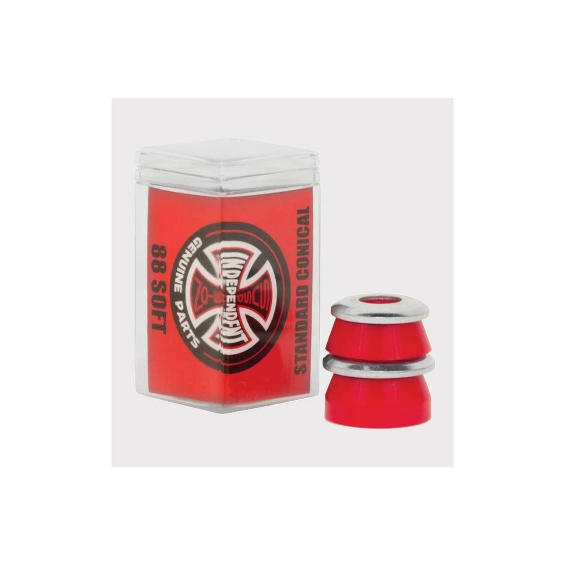 IND CUSHIONS CONICAL SOFT 88A ROJO