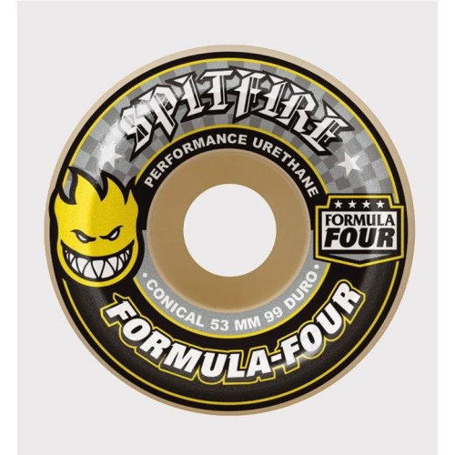 SPITFIRE CNCL YLW PRNT F4 53M BLANCO