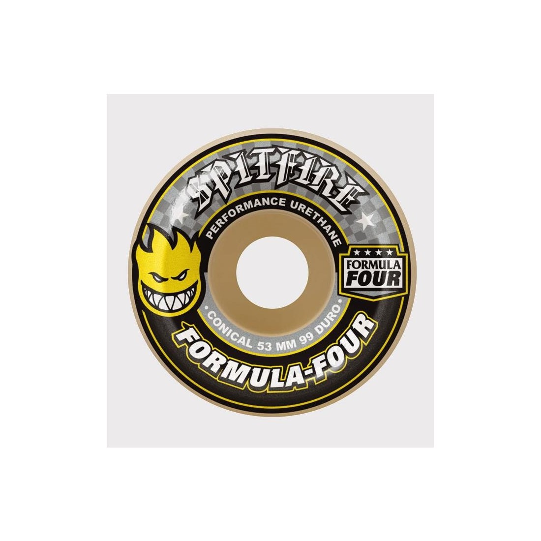 SPITFIRE CNCL YLW PRNT F4 53M BLANCO
