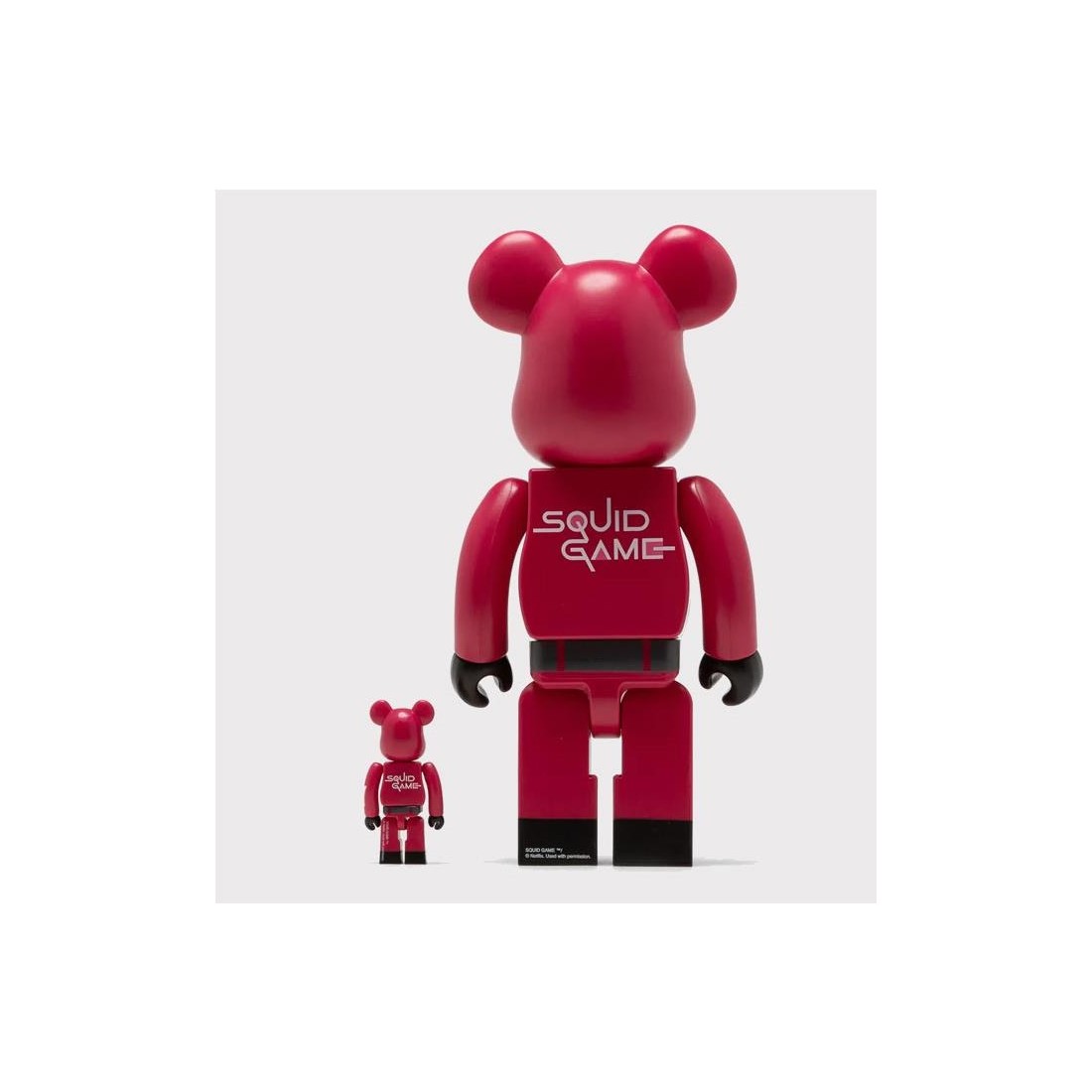 BEARBRICK SQUID GAME MANAGER ROJO