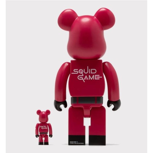 BEARBRICK SQUID GAME SOLDIER ROJO 2