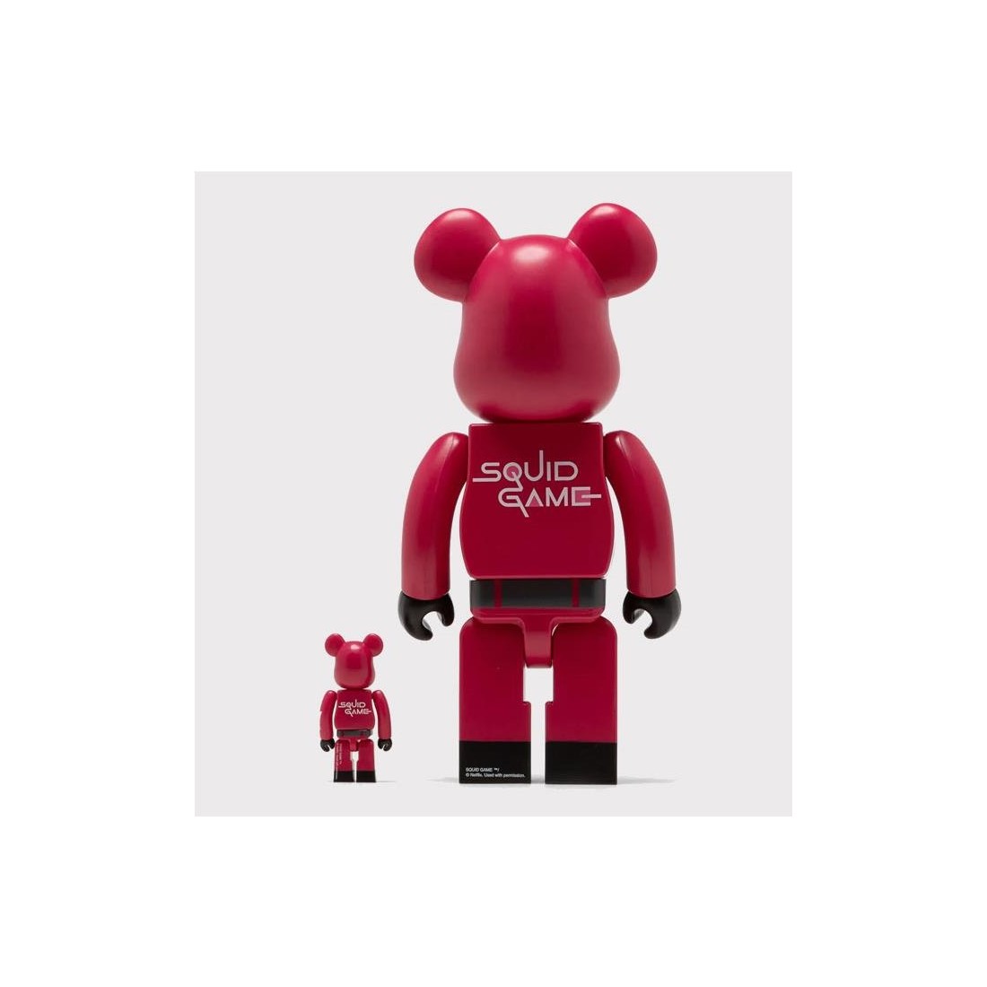BEARBRICK SQUID GAME SOLDIER ROJO