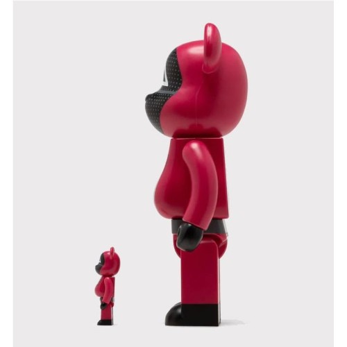 BEARBRICK SQUID GAME SOLDIER ROJO