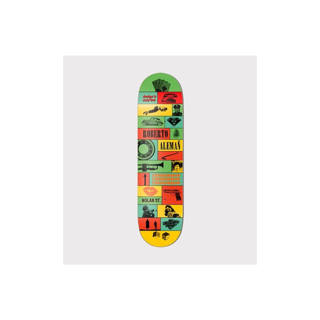 CENSORSHIP ROBBER DECK MULTICOLOR