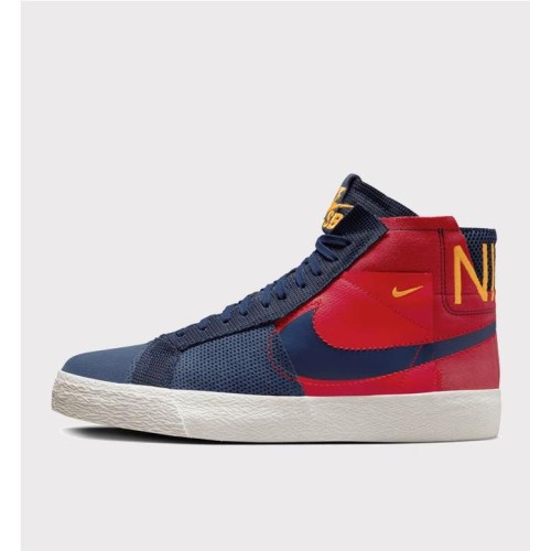 NIKE SB ZOOM BLAZER MID PRM ROJO