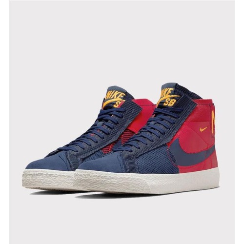 NIKE SB ZOOM BLAZER MID PRM ROJO