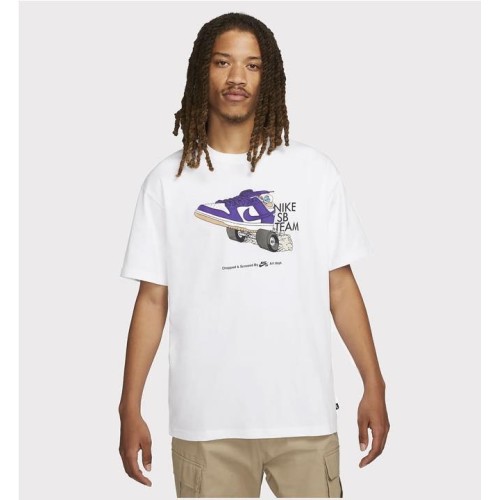 NIKE SB TEE BLANCO