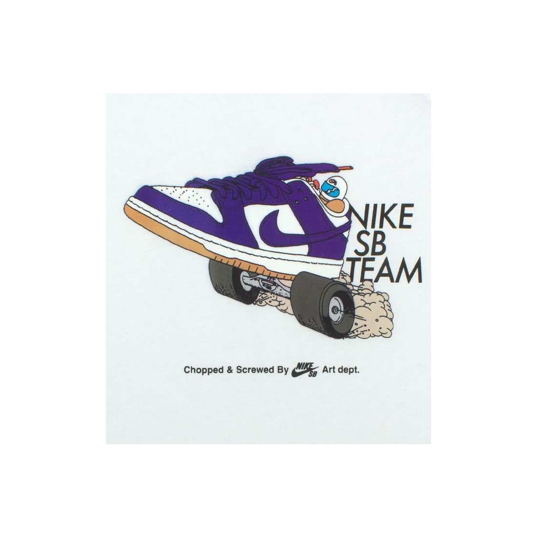 NIKE SB TEE BLANCO
