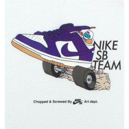 NIKE SB TEE BLANCO