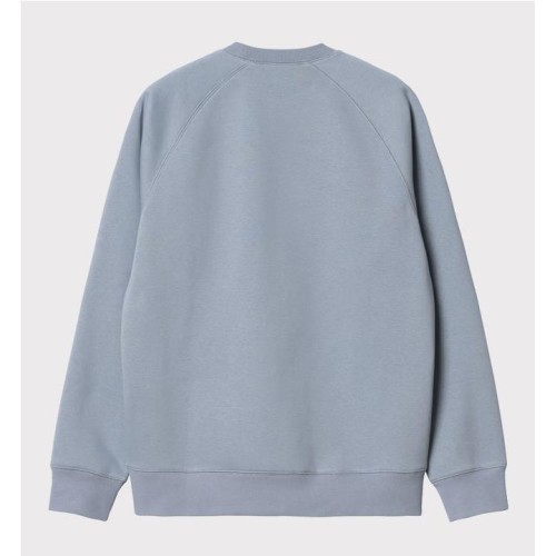 CARHARTT WIP CHASE SWEAT AZUL CLARO 2