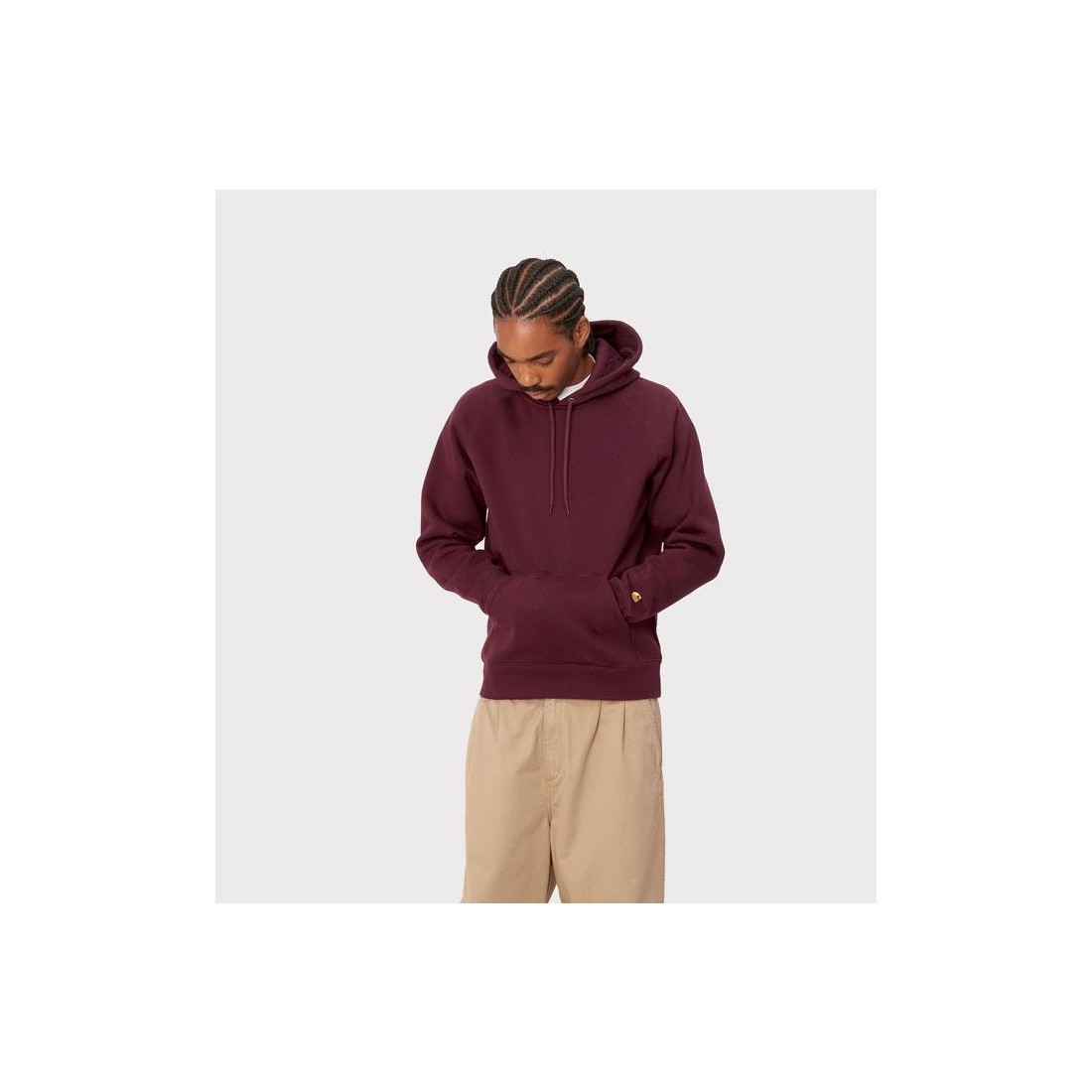 CARHARTT WIP HOODED CHASE GRANATE