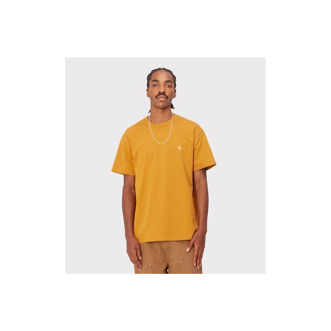 CARHARTT WIP SS CHASE TEE AMARILLO