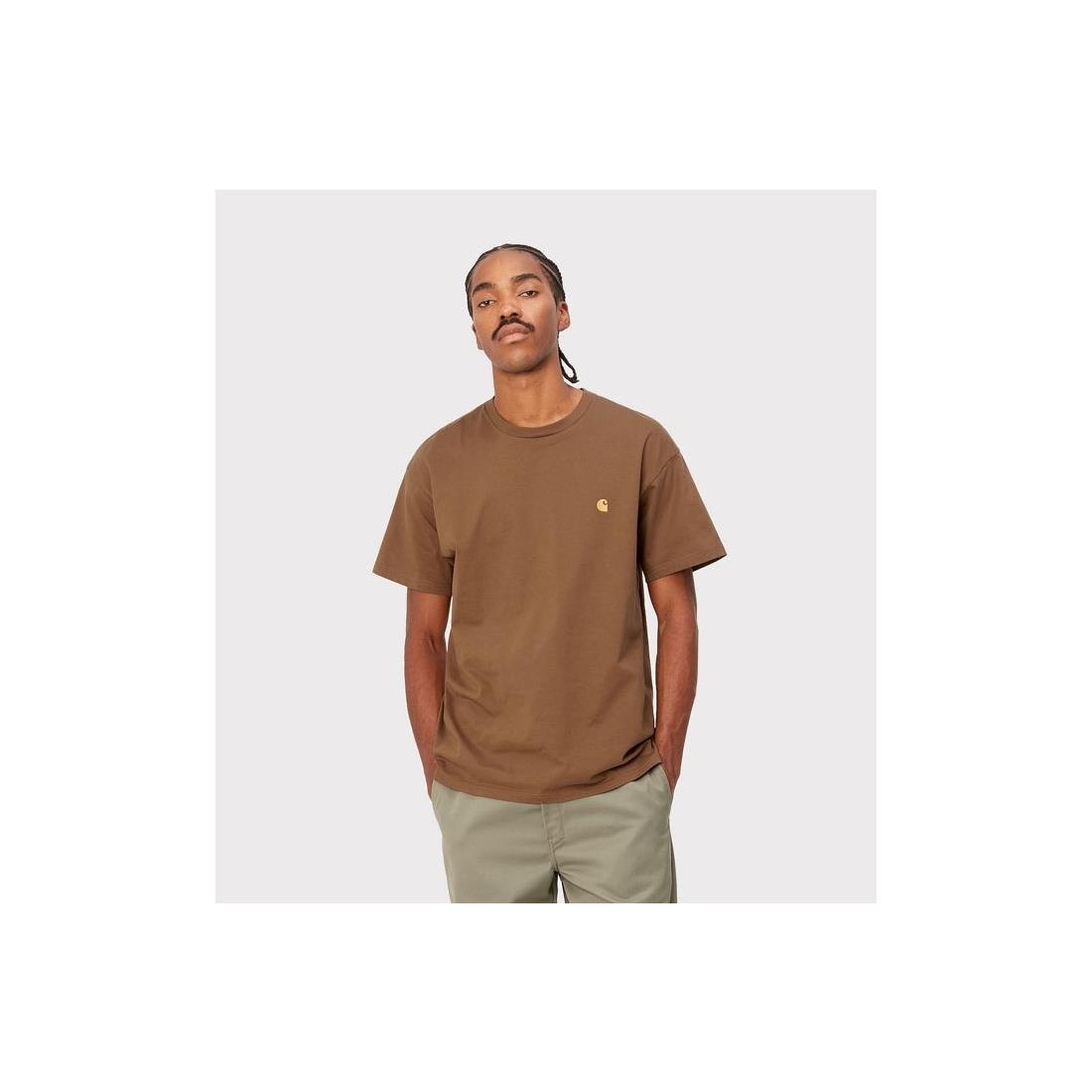 CARHARTT WIP CHASE TEE MARRON