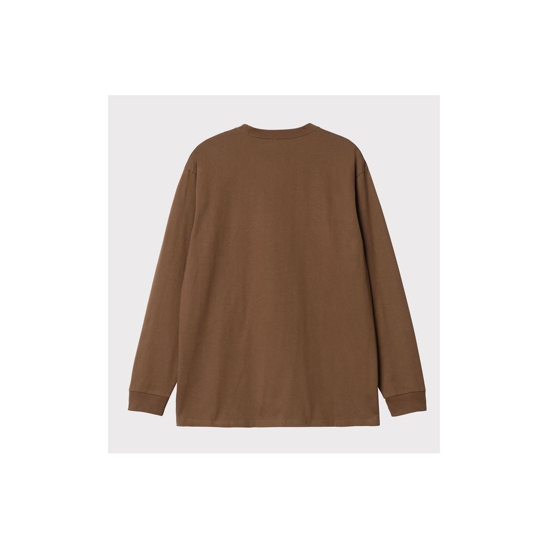 CARHARTT WIP LS CHASE TEE MARRON