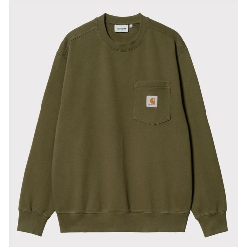 CARHARTT WIP POCKET SWEAT VERDE