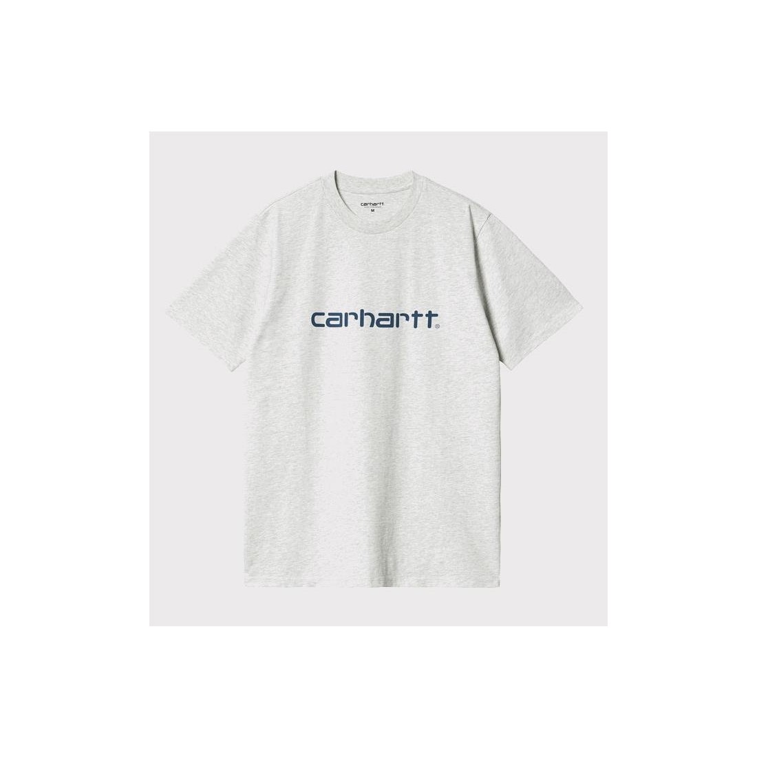 CARHARTT WIP SS SCRIPT TEE GRIS