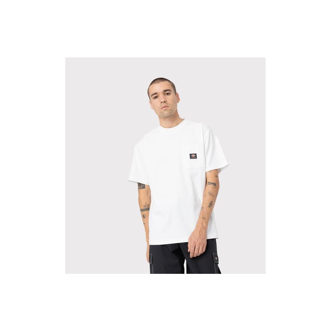 DICKIES MOUNT VISTA POCKET TEE BLANCO