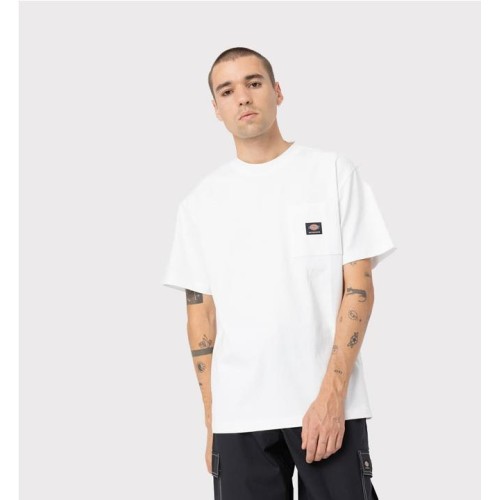 DICKIES MOUNT VISTA POCKET TEE BLANCO