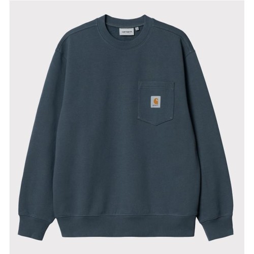 CARHARTT WIP POCKET SWEAT AZUL
