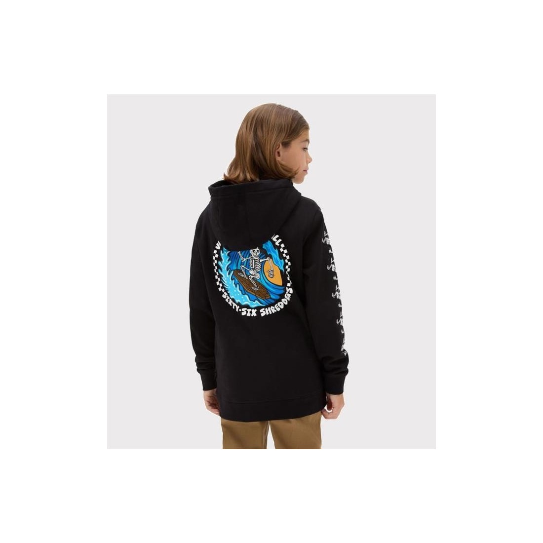 VANS KIDS 66 SHREDDERS HOODIE NEGRO