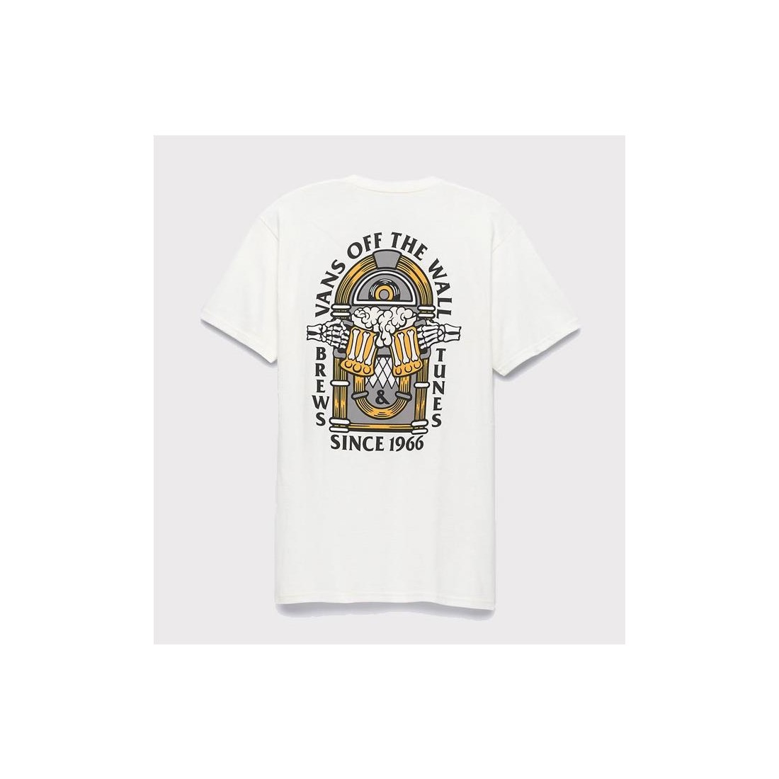 VANS BREW BROS TUNES TEE BLANCO