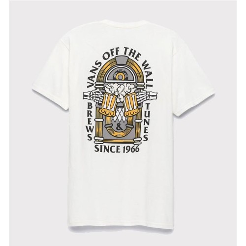 VANS BREW BROS TUNES TEE BLANCO