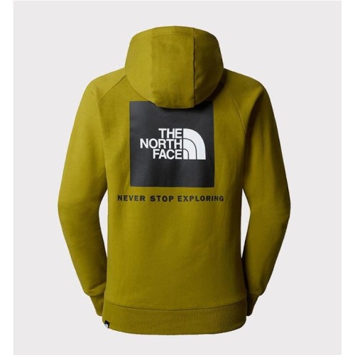 THE NORTH FACE RED BOX HOODIE VERDE OLIVA