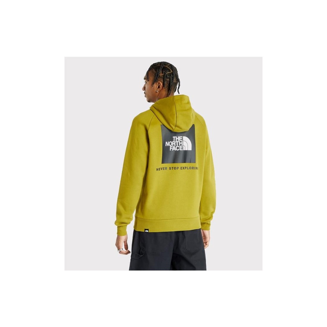 THE NORTH FACE RED BOX HOODIE VERDE OLIVA