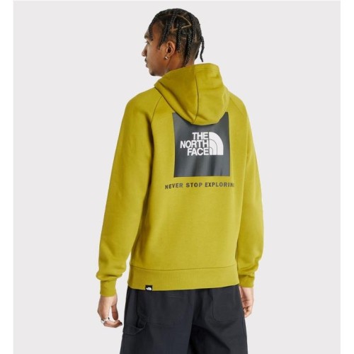 THE NORTH FACE RED BOX HOODIE VERDE OLIVA