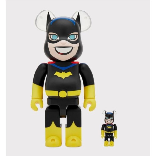 BEARBRICK BATMAN ADVE BATGIRL MULTICOLOR