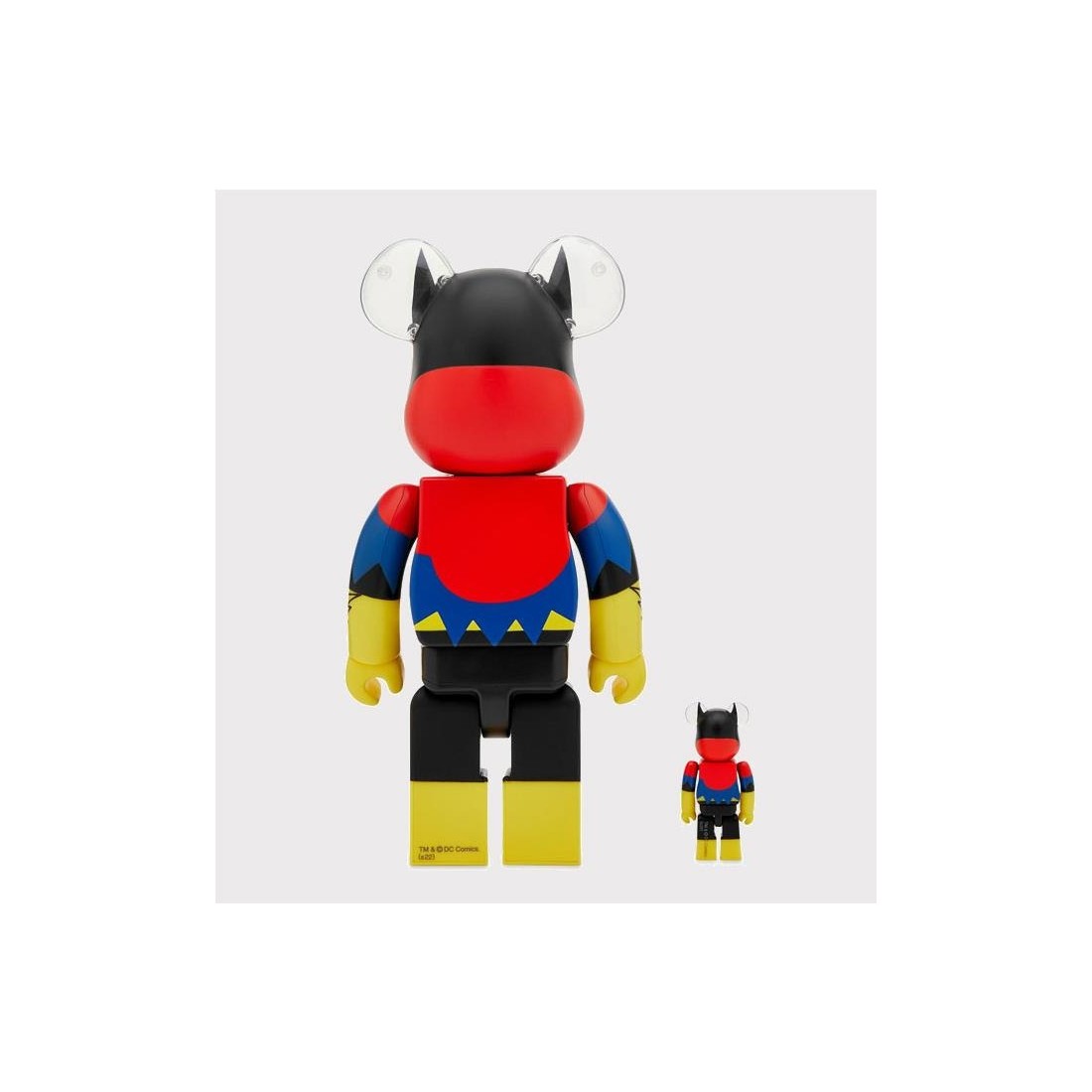 BEARBRICK BATMAN ADVE BATGIRL MULTICOLOR