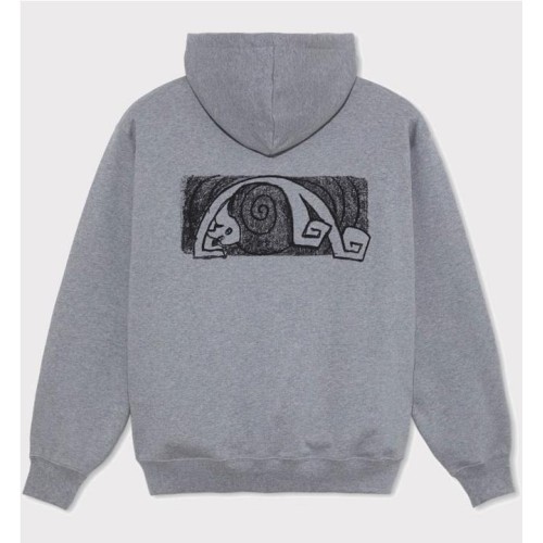 POLAR DAVE HOODIE YOGA TRIPPIN GRIS