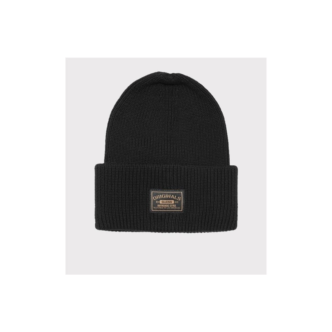 GUESS GO ORIGINALS LABEL BEAN NEGRO