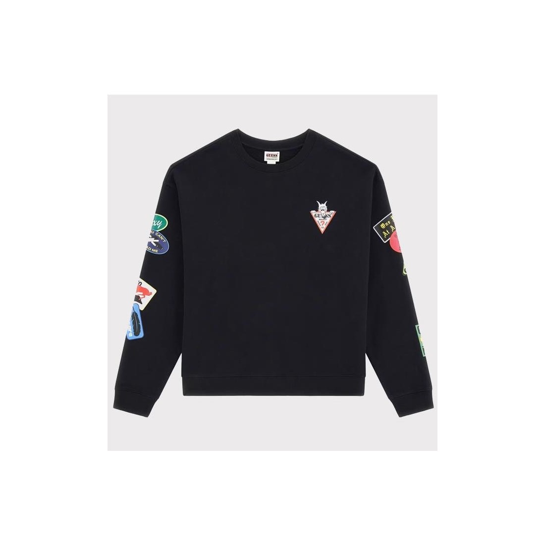 GUESS GO MARKET CREWNECK NEGRO