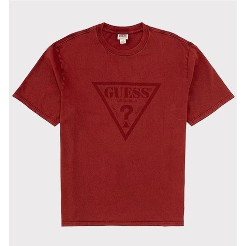 GUESS GO VINTAGE TRIANGLE TEE ROJO