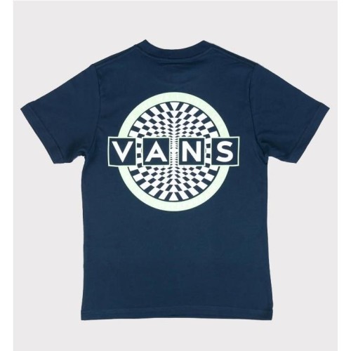 VANS CIRCLE BACK SS TEE AZUL 2