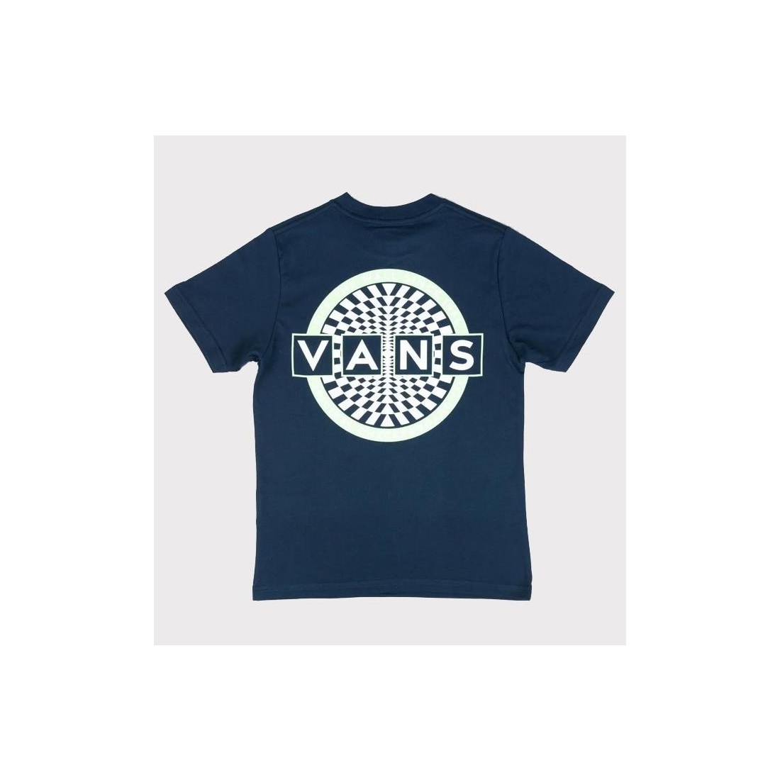 VANS CIRCLE BACK SS TEE AZUL