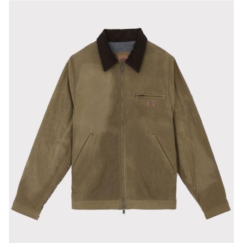 DICKIES LUCAS WAXED JACKET MARRON